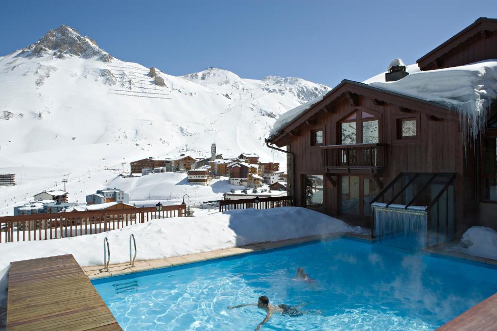 Chalets Montana Airelles Тин Екстериор снимка